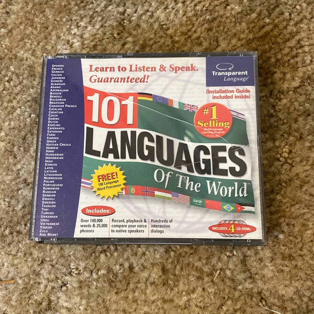 💫 101 Languages of the World CDROM